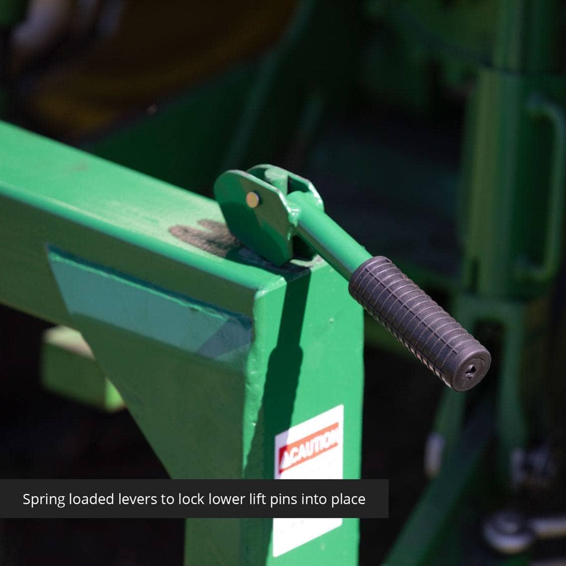 Quick Hitch Cat 1 and Cat 2, 3 Point Green Steel D565518