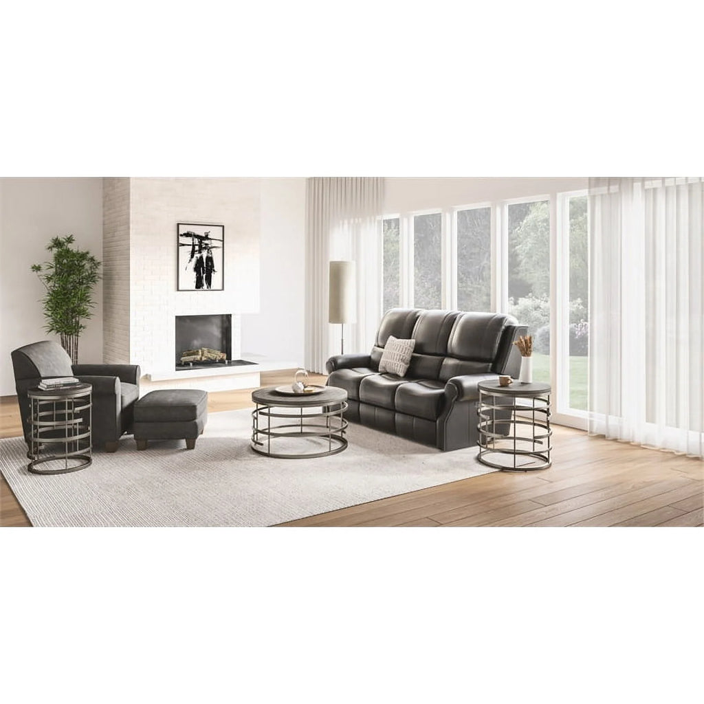 3-Piece Coffee Table Set with 2 Chairside Tables in Gray Z5582