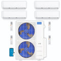 45,000 BTU 4 Zone Ductless Air Conditioner and Heat Pump X169