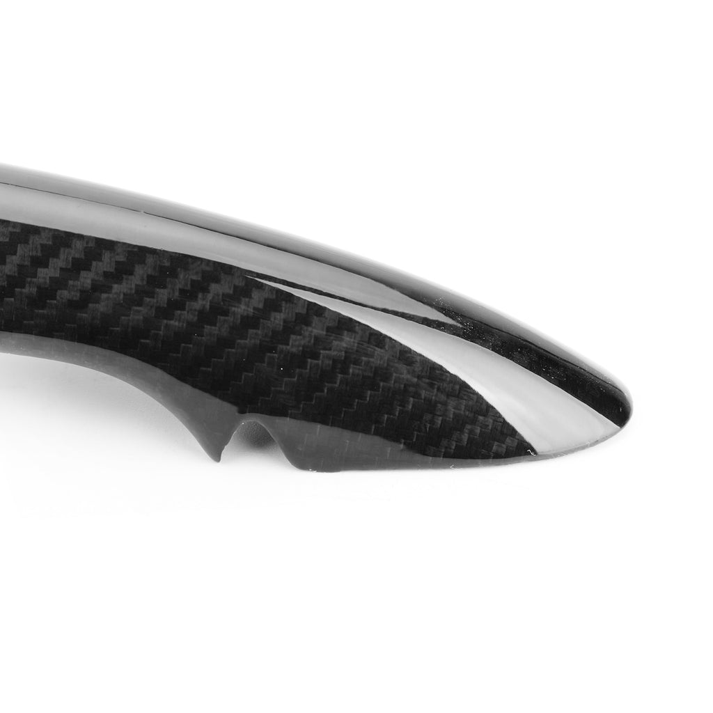 Carbon Fiber Door Handle Cover 2 Door Without Keyhole R209373