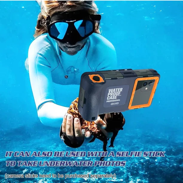 Waterproof Protective Case for Samsung Galaxy A12 and Phones Up to 6.9 Inch with Lanyard I883