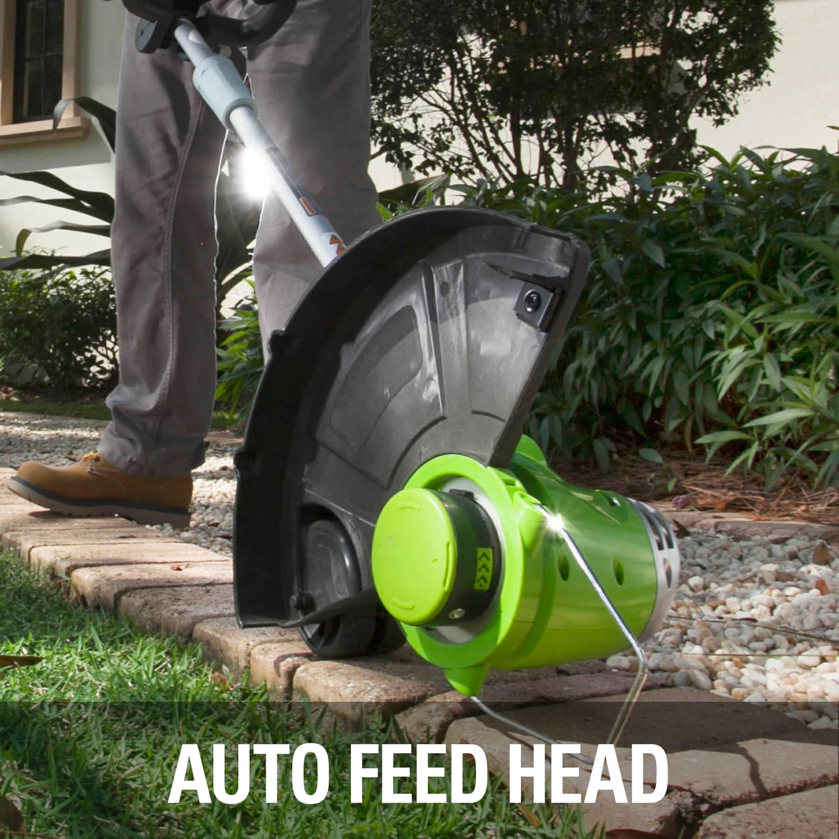 40V Cordless String Trimmer/Edger with Battery & Charger T497245