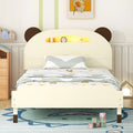 Twin Size Platform Bed with Storage A9642