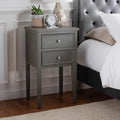 French Grey End Table Y3319
