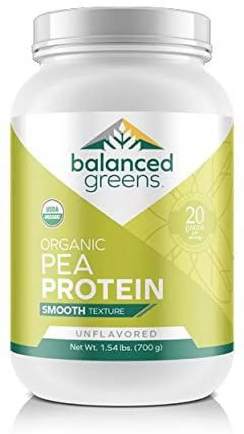 Unflavored Organic Plant Based Pea Protein Powder Q2380