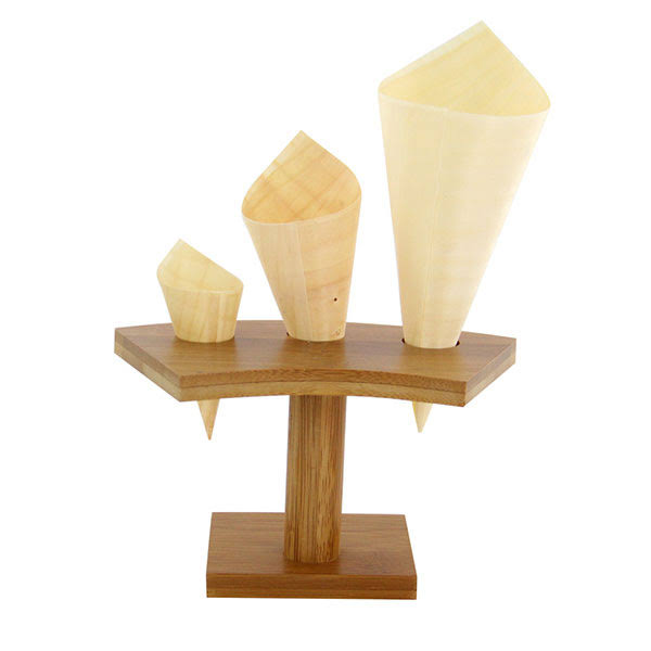 0.25 oz. Mini Wooden Cones Pack of 4000 X106
