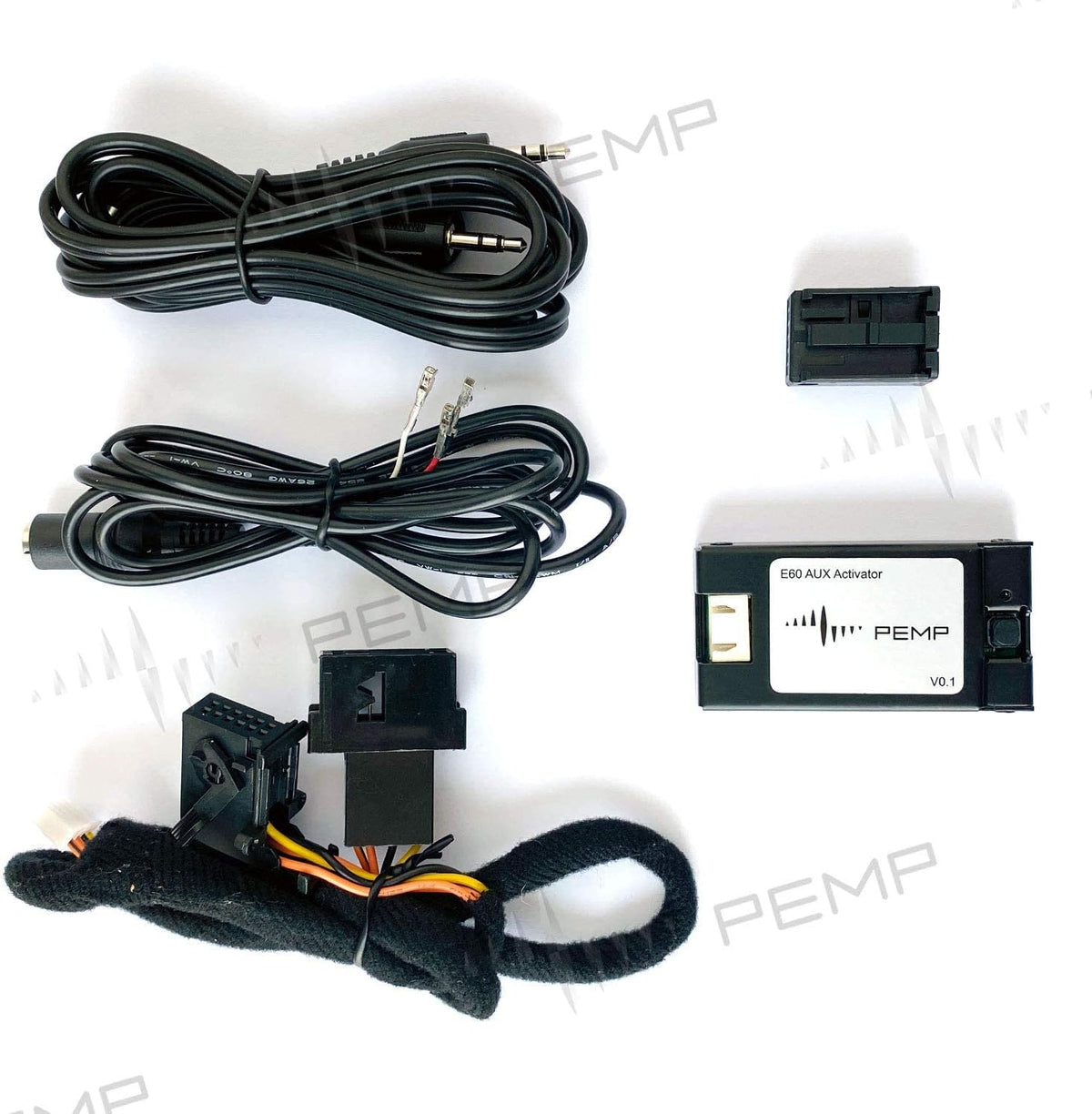 Aux Adapter for BMW E60 E61 E63 E64 CCC Pack of 2 I370