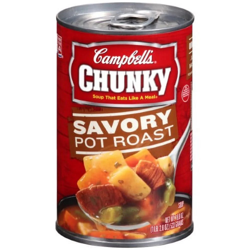 Chunky Savory Pot Roast Soup Pack of 14 U60443