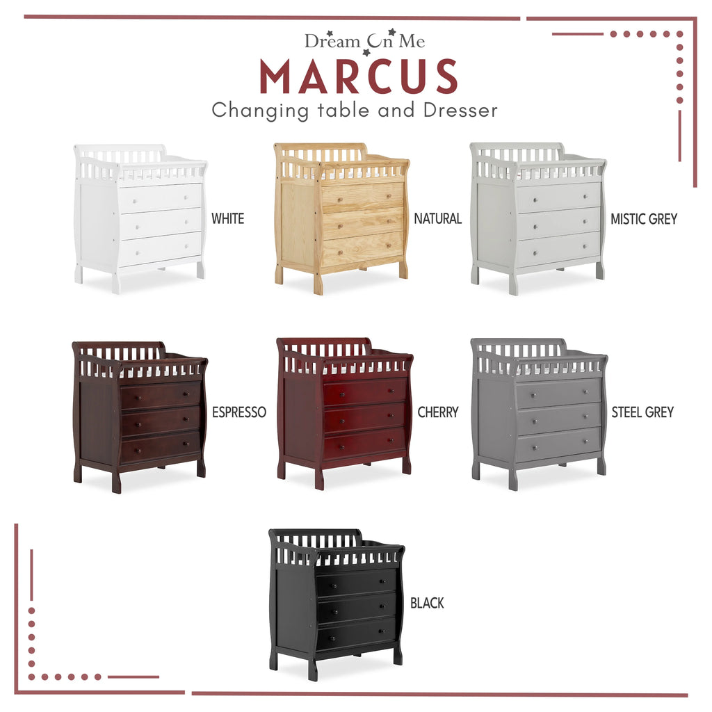 Cherry Changing Table And Dresser I9521