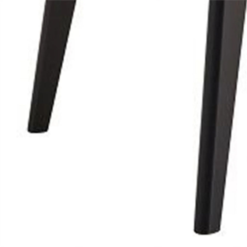 71 Inch Black Wood Dining Table S41264